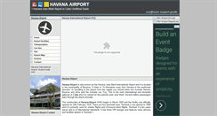 Desktop Screenshot of havana-airport.org